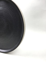French Stoneware Basic dinner plate - Anthracite - eyespy