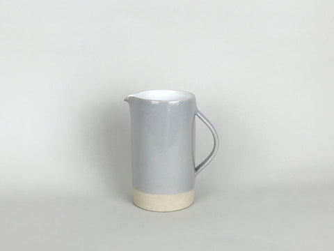 French Stoneware - Basic Jug Medium 500ml - White / Smoke