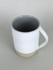 French Stoneware Basic Mug - White / Smoke - eyespy