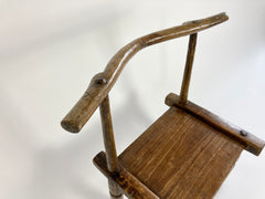 Mid 20th century African Baoulé chair, Ivory Coast