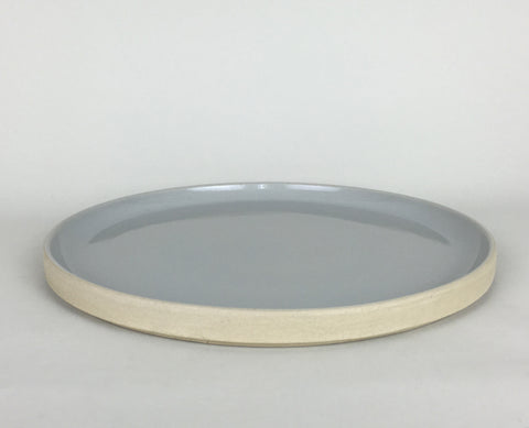 French Stoneware - Basic Dinner Plate - Smoke