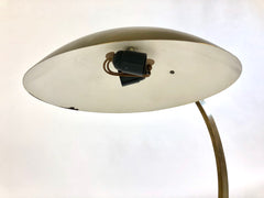 Bauhaus brass table lamp by Hillebrand