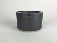Hasami Porcelain Sugar Bowl Black - Matte Glaze - eyespy