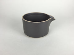 Hasami Porcelain Milk Pitcher Black - Matte Glaze - eyespy