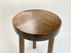 Eyespy - Late 19th / Early 20th century 3 legged wooden stool, sourced from a winery in northern Italy.