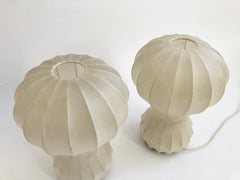 1960’s Flos Gatto Piccolo Cocoon lamps by Castiglioni