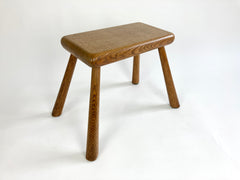 Rustic Stool / Side Table, Netherlands 1960s
