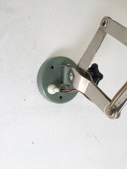1950s French scissor arm wall lamp - eyespy
