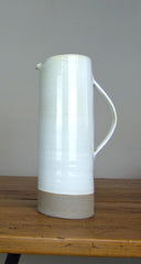 French Stoneware Basic pitcher - Ivory - eyespy