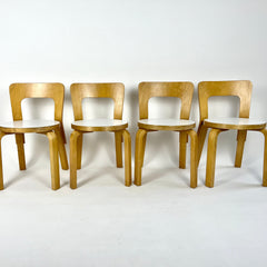 Kid's N65 chairs by Alvar Aalto for Artek, Finland 1960-70