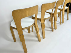 Kid's N65 chairs by Alvar Aalto for Artek, Finland 1960-70