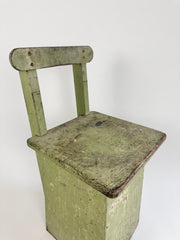French atelier chair & side table