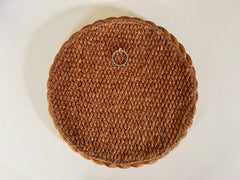 Rope frame mirror, Audoux & Minet. France c.1950