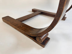 Audoux & Minet rope armchair made by Vibo Vesoul, France c.1940s