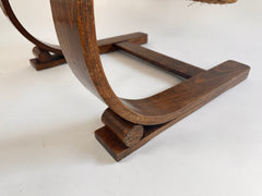 Audoux & Minet rope armchair made by Vibo Vesoul, France c.1940s