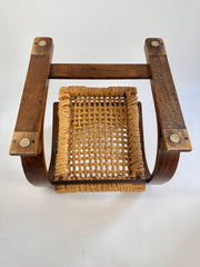 Audoux & Minet rope armchair made by Vibo Vesoul, France c.1940s