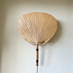 Eyespy - Uchiwa wall light by Ingo Maurer for M-Design, Germany 1970s