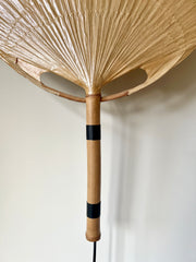Uchiwa wall light by Ingo Maurer for M-Design, Germany 1970s