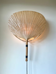 Eyespy - Uchiwa wall light by Ingo Maurer for M-Design, Germany 1970s