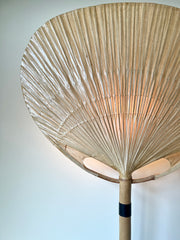 Uchiwa wall light by Ingo Maurer for M-Design, Germany 1970s