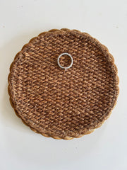Rope frame mirror, Audoux & Minet. France c.1950