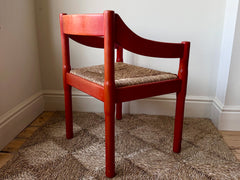Original 1960s Carimate dining chairs by Vico Magistretti