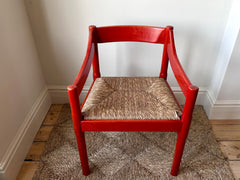 Original 1960s Carimate dining chairs by Vico Magistretti