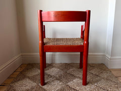 Original 1960s Carimate dining chairs by Vico Magistretti