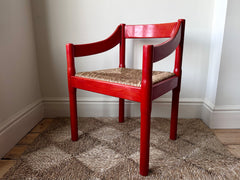 Original 1960s Carimate dining chairs by Vico Magistretti
