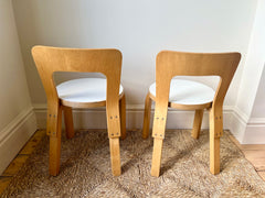 Kid's N65 chairs by Alvar Aalto for Artek, Finland 1960-70