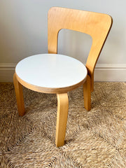 Kid's N65 chairs by Alvar Aalto for Artek, Finland 1960-70