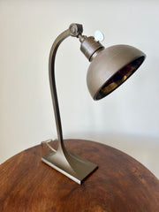 Eyespy - Original early 20th century art deco period table/desk lamp in brass from France.