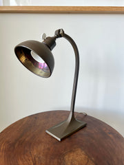 Eyespy - Original early 20th century art deco period table/desk lamp in brass from France.