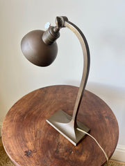 Eyespy - Original early 20th century art deco period table/desk lamp in brass from France.