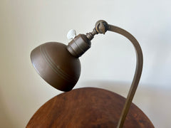 Art Deco brass table lamp. France, early 20th Century