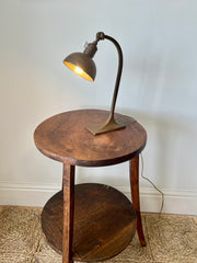 Art Deco brass table lamp. France, early 20th Century