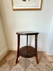 Antique Cricket Side Table, France, 19th Century