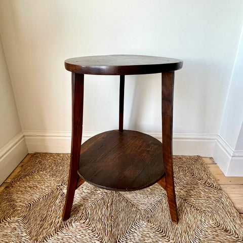 Antique Cricket Side Table, France, 19th Century