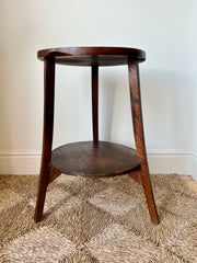 Antique Cricket Side Table, France, 19th Century