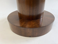 Art deco walnut centre table. England c.1920