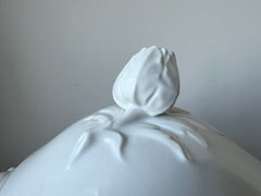 Large Vintage French Ironstone Soup Tureen / Soupière, early 20th century