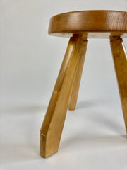 Sandoz stool from Les Arcs by Charlotte Perriand