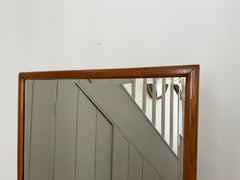 Large 1920's antique tailor's outfitter shop mirror.