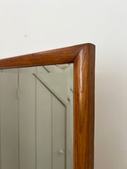 Large 1920's antique tailor's outfitter shop mirror.