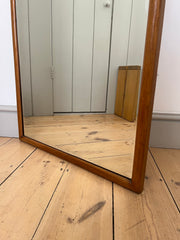  Large 1920's antique tailor's outfitter shop mirror.