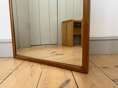 Large 1920's antique tailor's outfitter shop mirror.