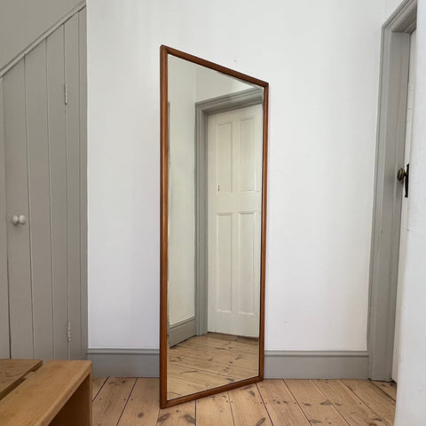 Large 1920's antique tailor's outfitter shop mirror.