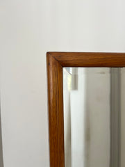 Large 1920's antique tailor's outfitter shop mirror.