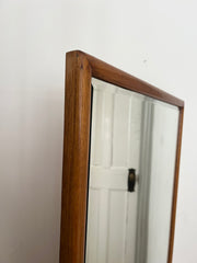 Large 1920's antique tailor's outfitter shop mirror.