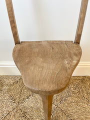 Pair of Rustic Vernacular Elm Chairs, c.1930–1950